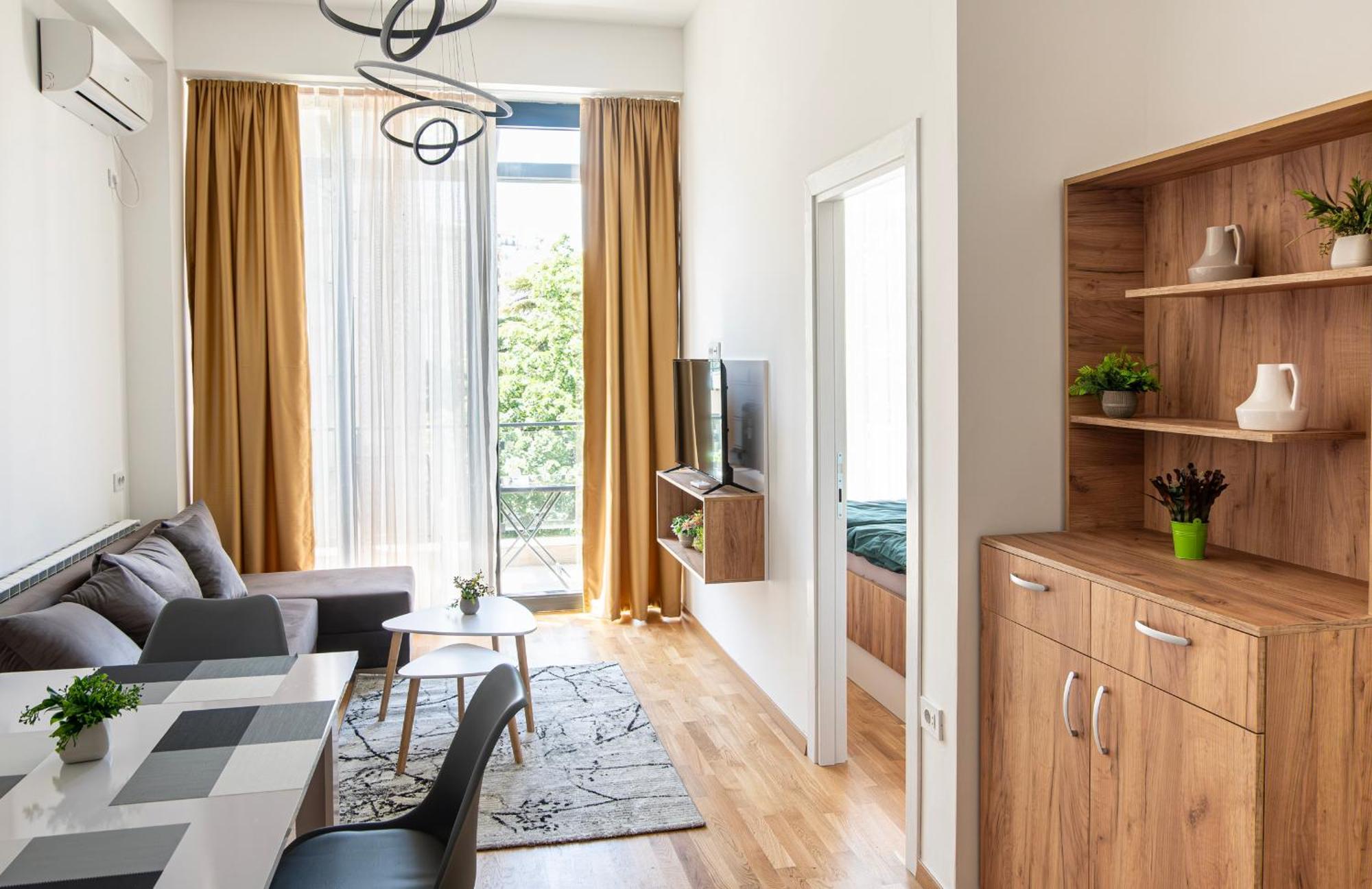 Home Art Apartments Skopje Bagian luar foto